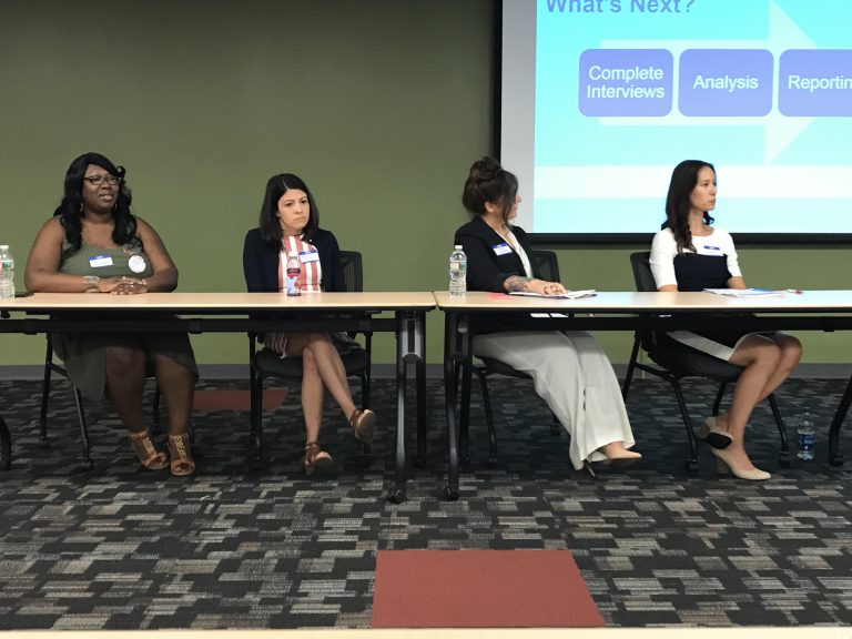 speakers panel at the regional summit